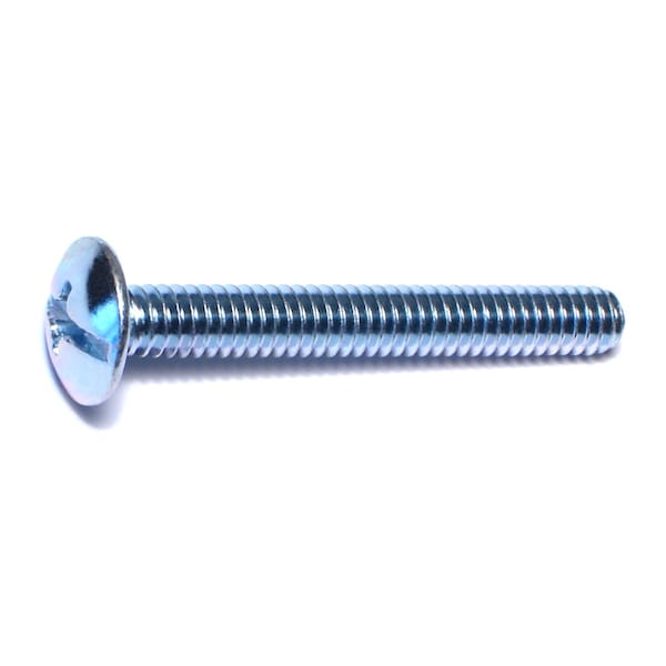 Midwest Fastener 1/4"-20 x 2 in Combination Phillips/Slotted Truss Machine Screw, Zinc Plated Steel, 100 PK 01987 - main